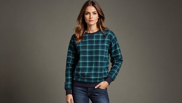 Sweat plaid pour femme : un excellent choix pour votre garde-robe !