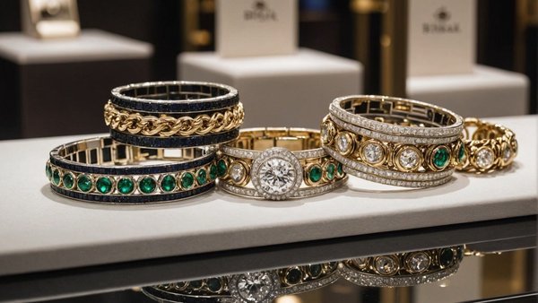 Explorez l'élégance des bracelets luxe chez bijouterie rigal