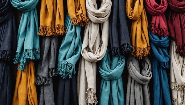 Découvrez la variété des écharpes et foulards tendance